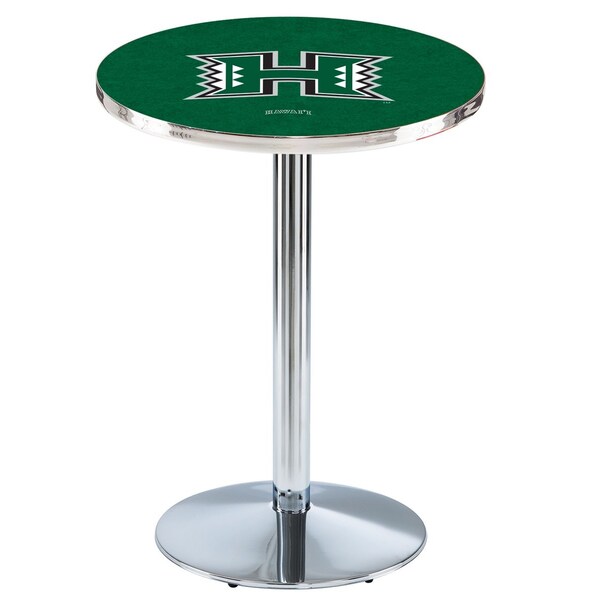 Holland Bar Stool Co 42" Chrome Hawaii Pub Table - L214C4228HAWAII