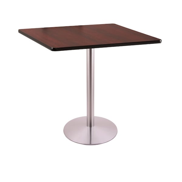 Holland Bar Stool Co 42" 214 Stainless Table, 36" x 36" Square Top - 214-2242SS36SQ
