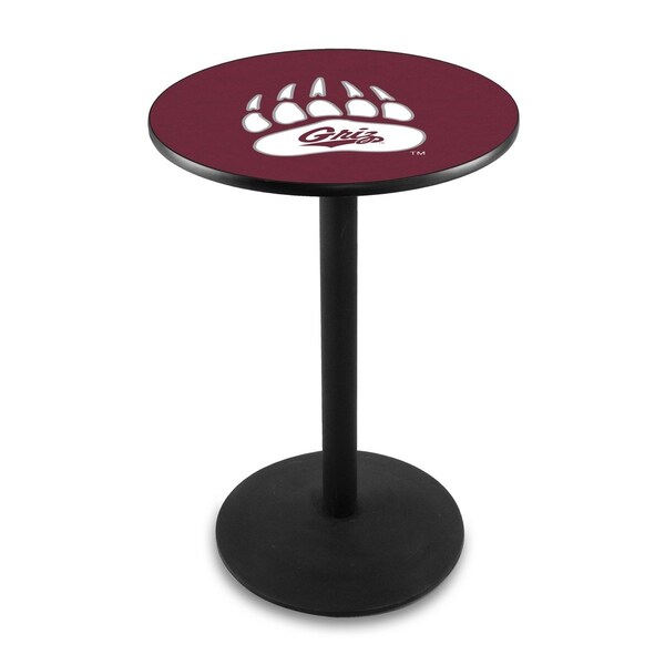 Holland Bar Stool Co 42" Blk Wrinkle Montana Pub Table, 36" dia. Top - L214B4236MONTUN