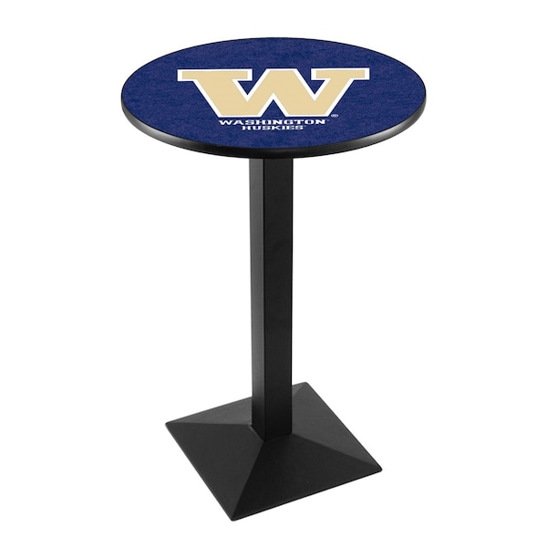 Holland Bar Stool Co 42" Blk Wrinkle Washington Pub Table - L217B4228WASHUN