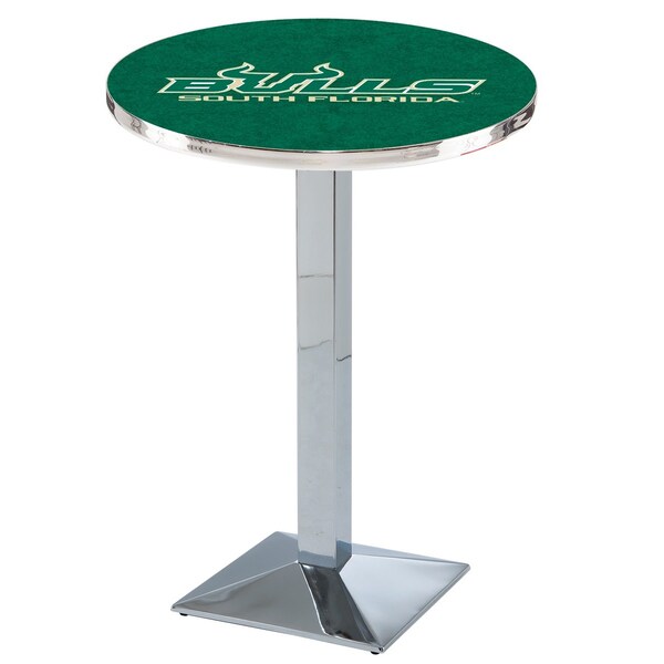 Holland Bar Stool Co 36" Chrome South Florida Pub Table - L217C3628SOUFLA