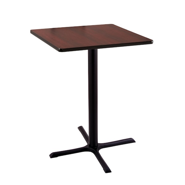 Holland Bar Stool Co 36" 211 Black Table, 30" x 30" Square Top - 211-3036BW30SQ