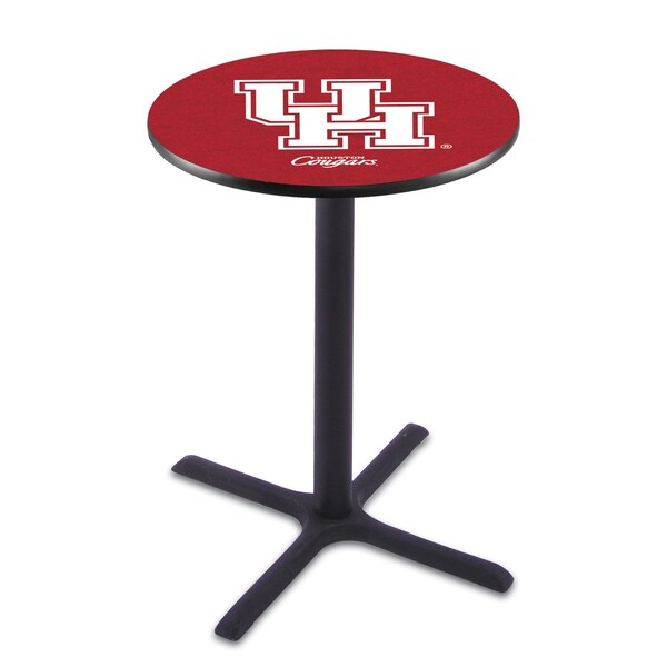 Holland Bar Stool Co 36" Blk Wrinkle Houston Pub Table - L211B3628HOUSTON