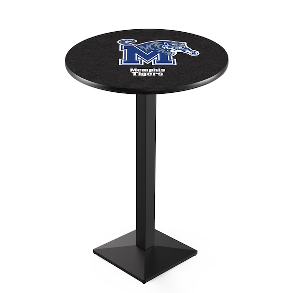 Holland Bar Stool Co 42" Blk Wrinkle Memphis Pub Table - L217B4228MEMPHS