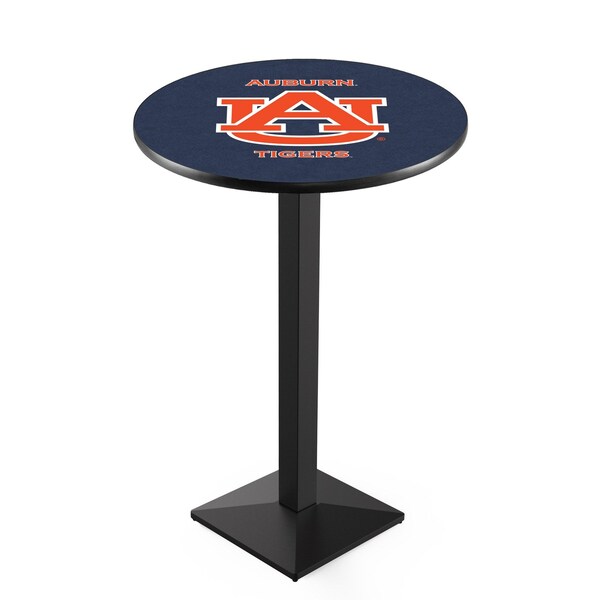 Holland Bar Stool Co 42" Blk Wrinkle Auburn Pub Table, 36" dia. Top - L217B4236AUBURN