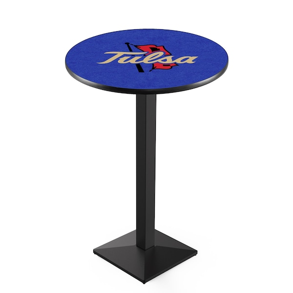 Holland Bar Stool Co 42" Blk Wrinkle Tulsa Pub Table - L217B4228TULSAU