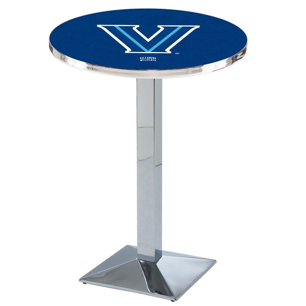 Holland Bar Stool Co 42" Chrome Villanova Pub Table - L217C4228VILNVA