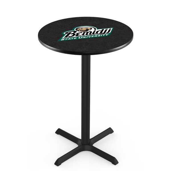 Holland Bar Stool Co 42" Blk Wrinkle Bemidji State Pub Table - L211B4228BMIJST