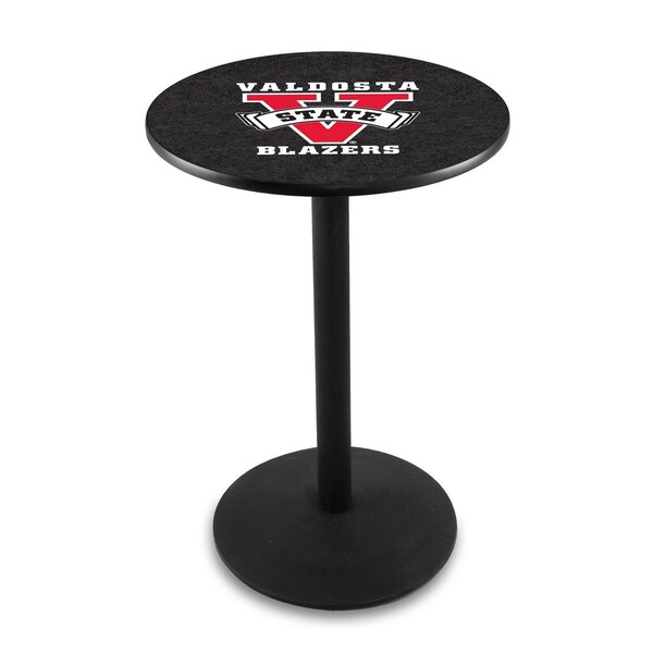 Holland Bar Stool Co 42" Blk Wrinkle Valdosta State Pub Table - L214B4228VALDST