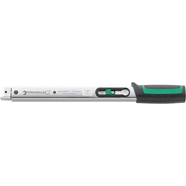 Stahlwille Tools Basic wrench w.tool carrier for insert tools No.730/10 QUICK 20-100 N·m Size of mount 9x12 mm - 50184010
