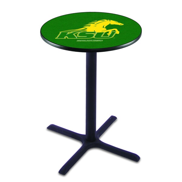 Holland Bar Stool Co 42" Blk Wrinkle Kentucky State University Pub Table - L211B4228KYSTUN
