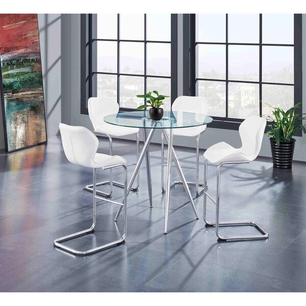 Global Furniture Usa Contemporary  D1503Bt  +  D1446Bs White - 2794