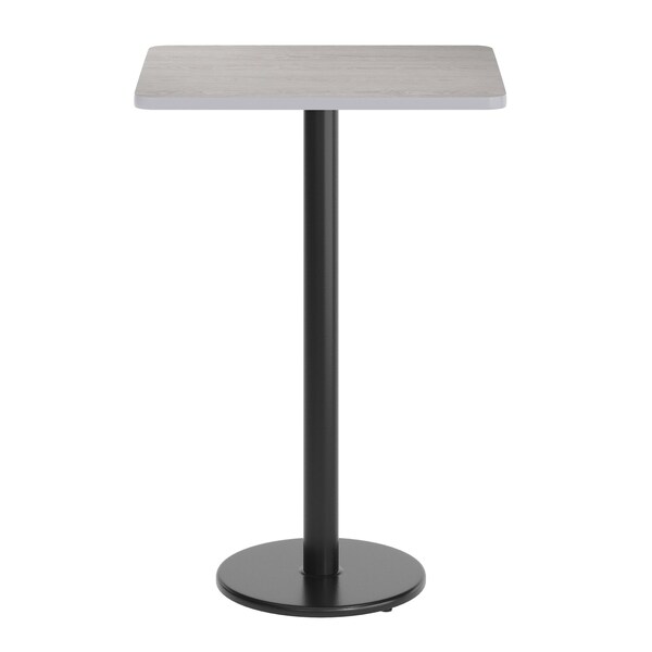 Flash Furniture Rectangle 30 in L, 24 in W, Gray - XU-GYTB-2430-TR18B-GG