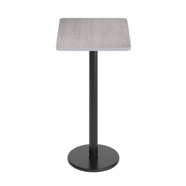 Flash Furniture Rectangle 30 in L, 24 in W, Gray - XU-GYTB-2430-TR18B-GG