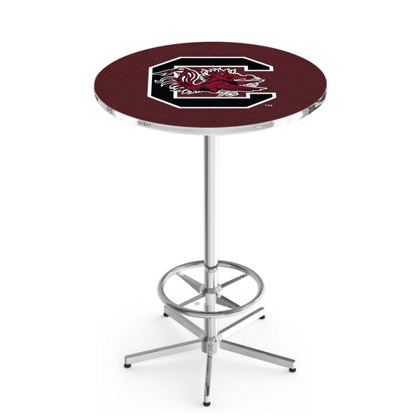 Holland Bar Stool Co 42" Chrome South Carolina Pub Table - L216C4228SOUCAR