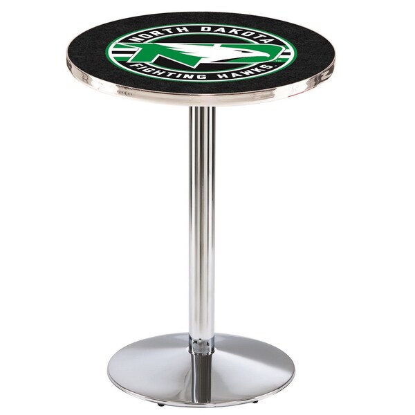 Holland Bar Stool Co 36" Chrome North Dakota Pub Table - L214C3628NORDAK