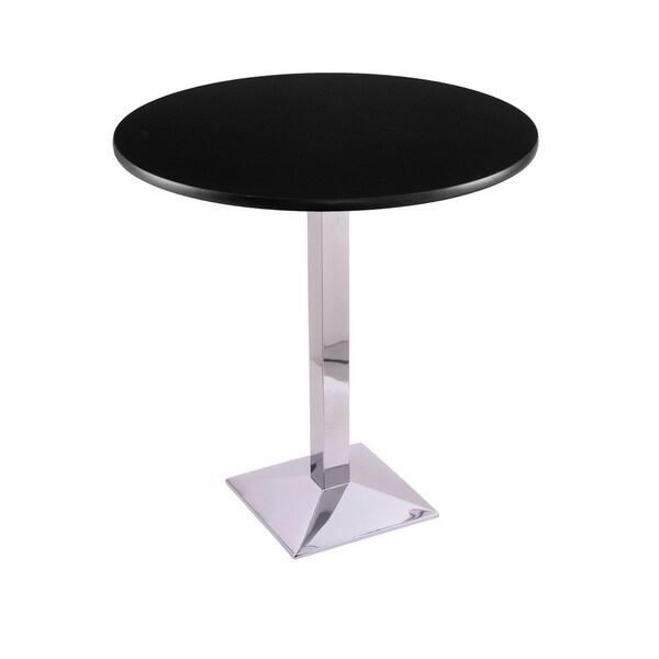 Holland Bar Stool Co 42" 217 Chrome Table, 36" dia. Top - 21742CH36R