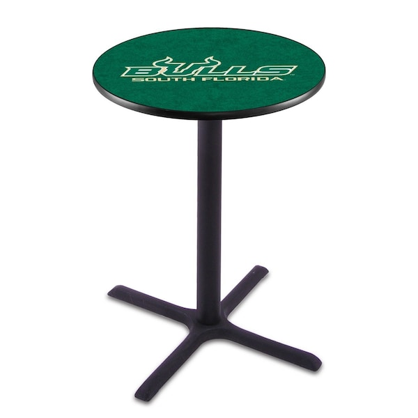 Holland Bar Stool Co 42" Blk Wrinkle South Florida Pub Table - L211B4228SOUFLA