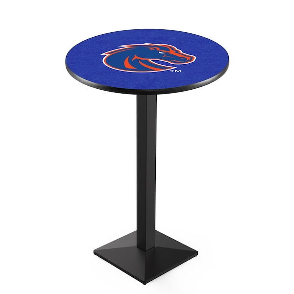 Holland Bar Stool Co 42" Blk Wrinkle Boise State Pub Table - L217B4228BOISES