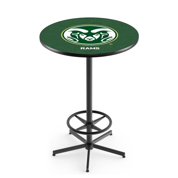 Holland Bar Stool Co 42" Black Colorado State Pub Table - L216B4228COLOST