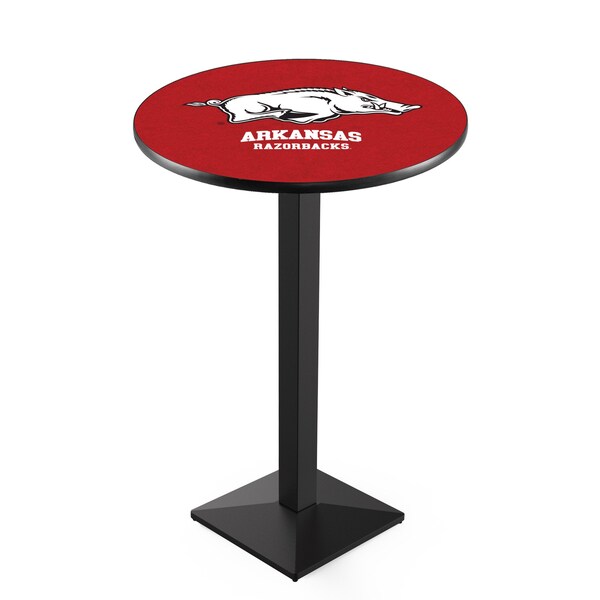 Holland Bar Stool Co 36" Blk Wrinkle Arkansas Pub Table - L217B3628ARKNUN