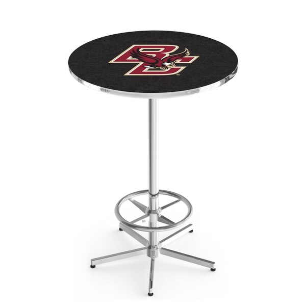 Holland Bar Stool Co 42" Chrome Boston College Pub Table - L216C4228BOSTNC