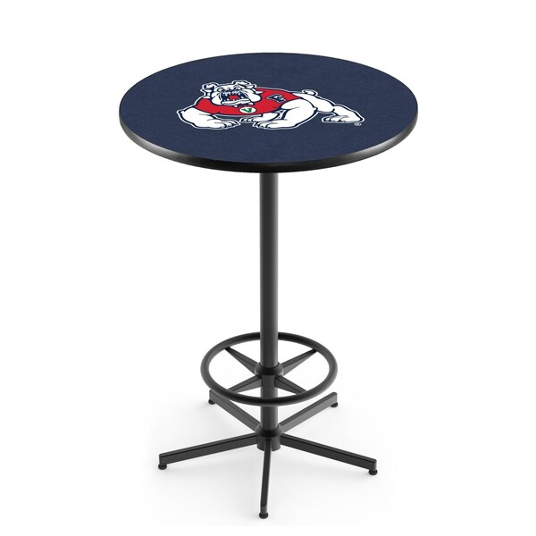 Holland Bar Stool Co 42" Black Fresno State Pub Table - L216B4236FRESST