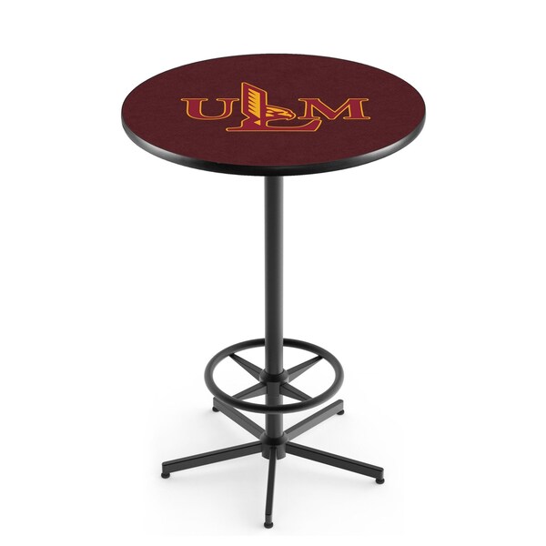Holland Bar Stool Co 42" Black Louisiana-Monroe Pub Table - L216B4236LA-MON