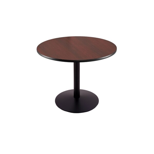 Holland Bar Stool Co 30" 214 Black Table, 30" dia. Top - 214-2230BW30R