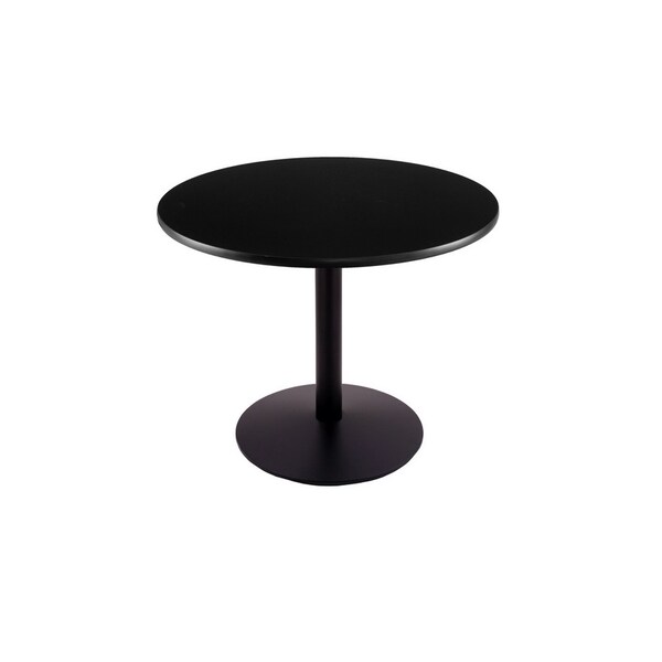 Holland Bar Stool Co 30" 214 Black Table, 30" dia. Top - 214-2230BW30R