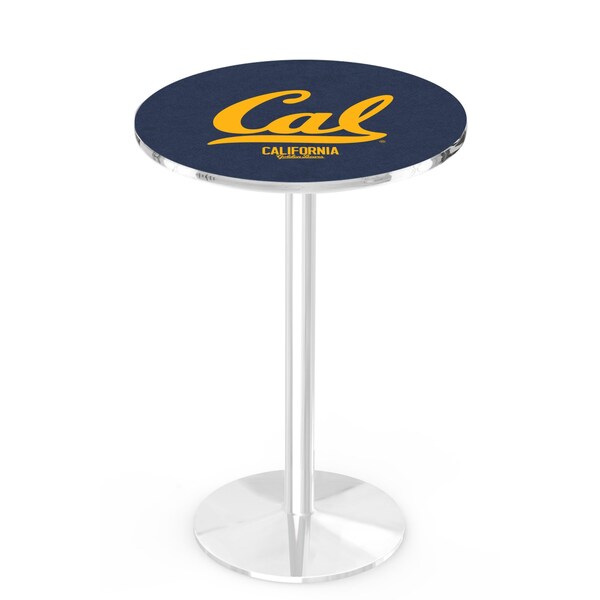 Holland Bar Stool Co 36" Chrome Cal Pub Table - L214C3628CAL-UN
