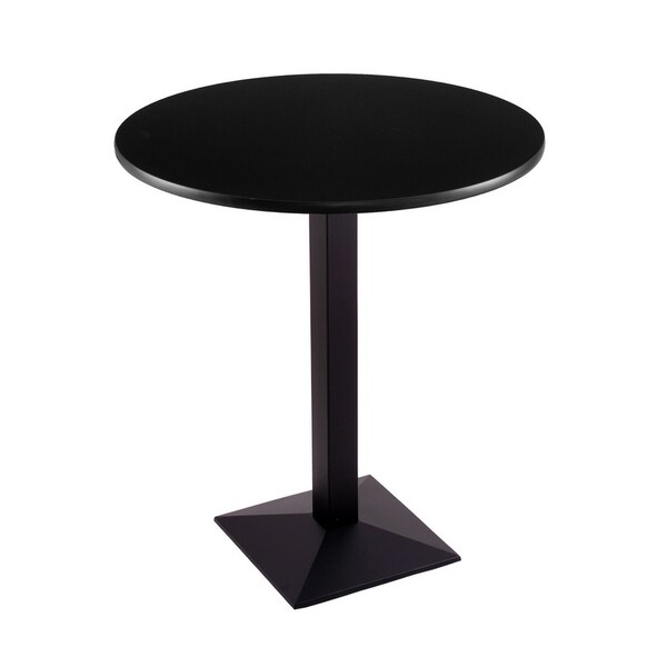 Holland Bar Stool Co 36" 217 Black Table, 36" dia. Top - 21736BW36R