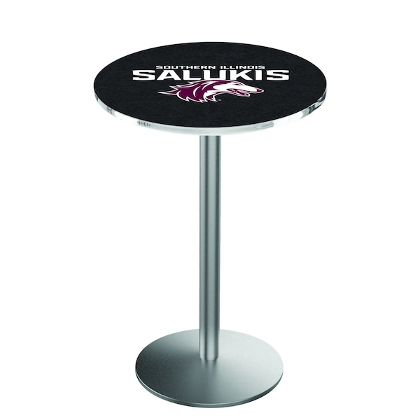 Holland Bar Stool Co 42" Stainless Steel Southern Illinois Pub Table - L214S4228SOUILL
