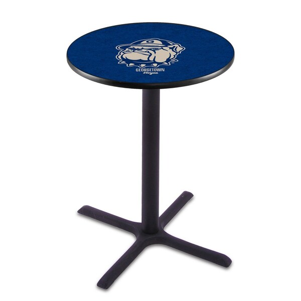 Holland Bar Stool Co 42" Blk Wrinkle Georgetown Pub Table - L211B4228GRGTWN