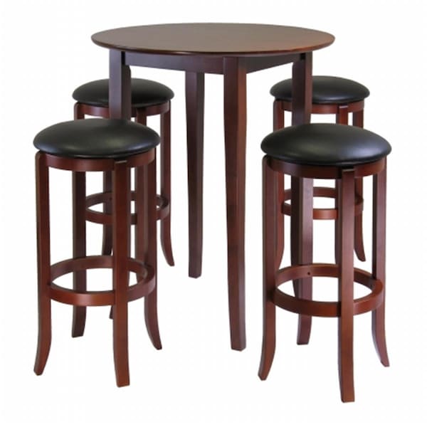 Doba-Bnt Fiona Round 5 Pieces High- Pub Table Set - SA143206