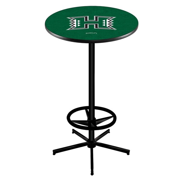 Holland Bar Stool Co 42" Black Hawaii Pub Table - L216B4236HAWAII
