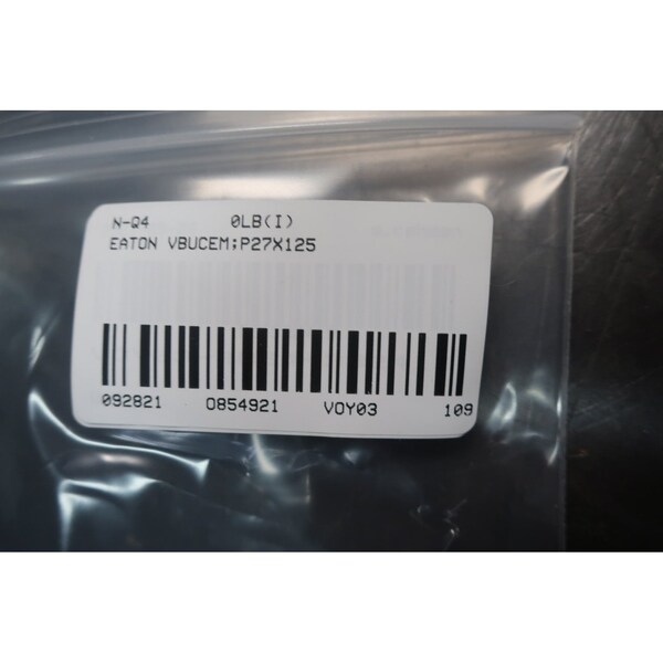 Eaton Marker Cards Other Electrical Component, 10PK - XBMUCEMLP27X125