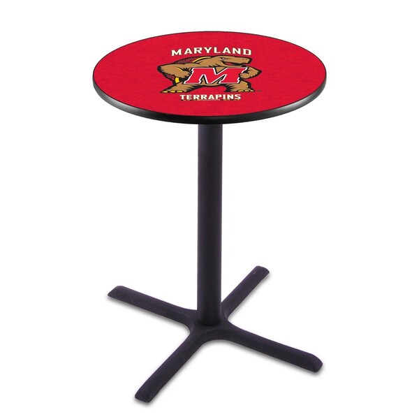 Holland Bar Stool Co 42" Blk Wrinkle Maryland Pub Table - L211B4228MRYLND