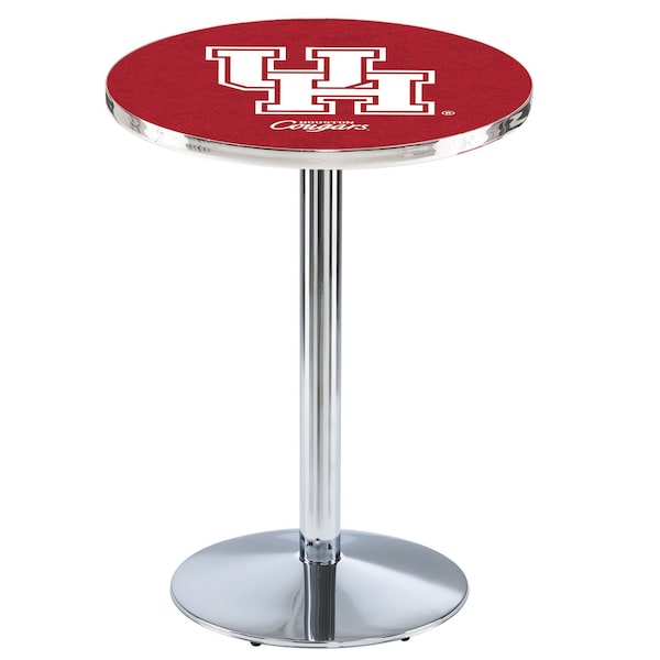 Holland Bar Stool Co 42" Chrome Houston Pub Table - L214C4228HOUSTON