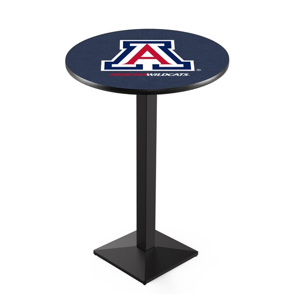Holland Bar Stool Co 36" Blk Wrinkle Arizona Pub Table - L217B3628ARIZUN