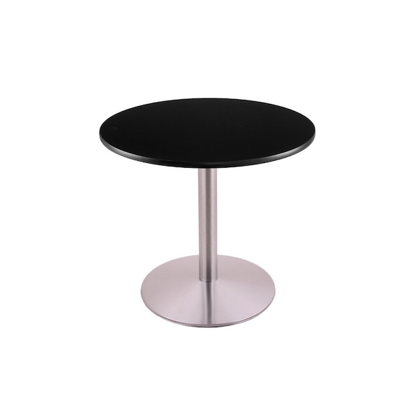 Holland Bar Stool Co 30" 214 Stainless Table, 30" dia. Top - 214-2230SS30R