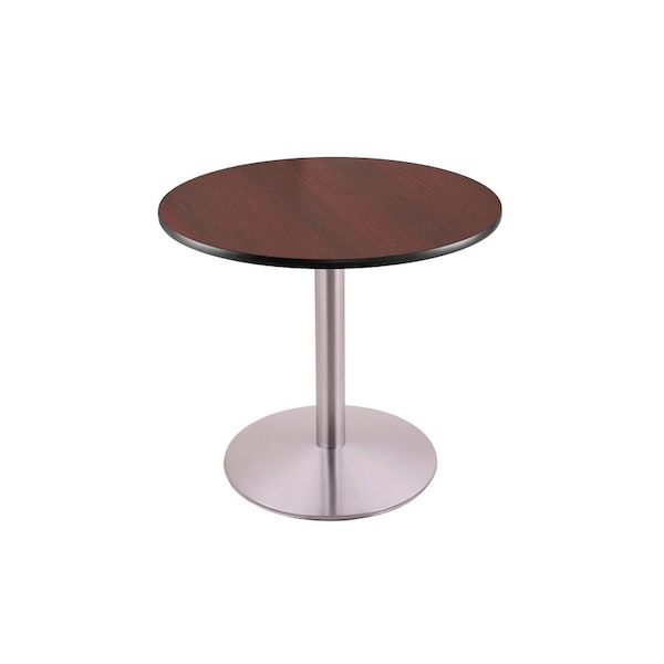 Holland Bar Stool Co 30" 214 Stainless Table, 30" dia. Top - 214-2230SS30R
