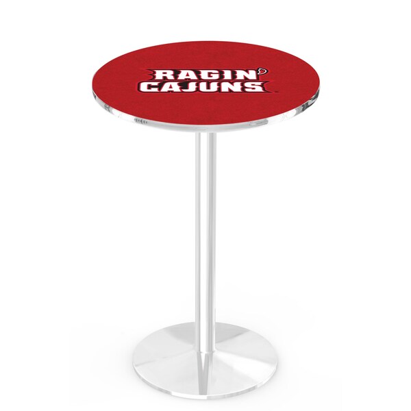 Holland Bar Stool Co 36" Chrome Louisiana-Lafayette Pub Table - L214C3628LA-LAF