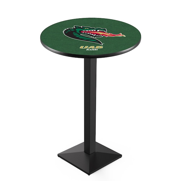 Holland Bar Stool Co 42" Blk Wrinkle UAB Pub Table, 36" dia. Top - L217B4236ALABIR