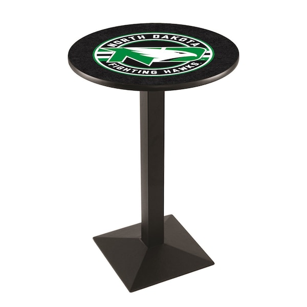 Holland Bar Stool Co 36" Blk Wrinkle North Dakota Pub Table - L217B3628NORDAK