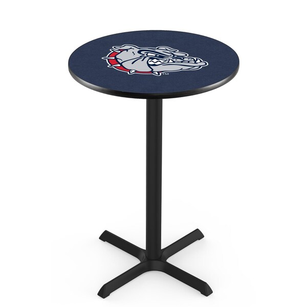 Holland Bar Stool Co 42" Blk Wrinkle Gonzaga Pub Table, 36" dia. Top - L211B4236GONZGA