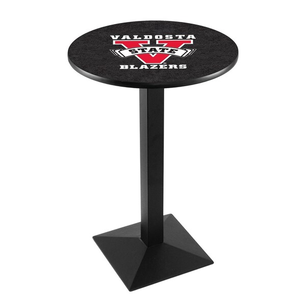 Holland Bar Stool Co 36" Blk Wrinkle Valdosta State Pub Table - L217B3628VALDST