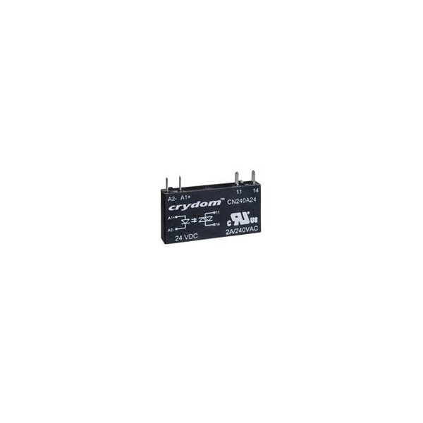 Relevador de estado sólido Crydom Ssr, montaje en PCB Sip 6 mm, 240VCA/2A, 60VCC de entrada - CN240A60