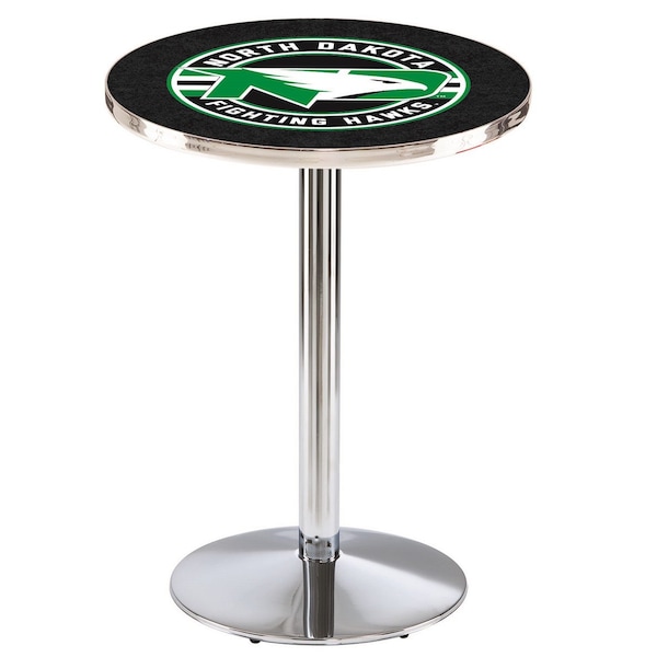 Holland Bar Stool Co 42" Chrome North Dakota Pub Table - L214C4228NORDAK