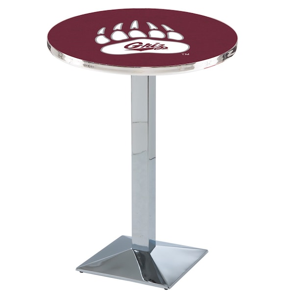 Holland Bar Stool Co 36" Chrome Montana Pub Table - L217C3628MONTUN